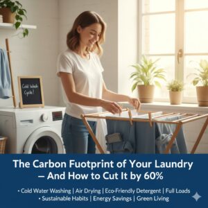 The Carbon Footprint of Your Laundry Load — And How to Cut It by 60%