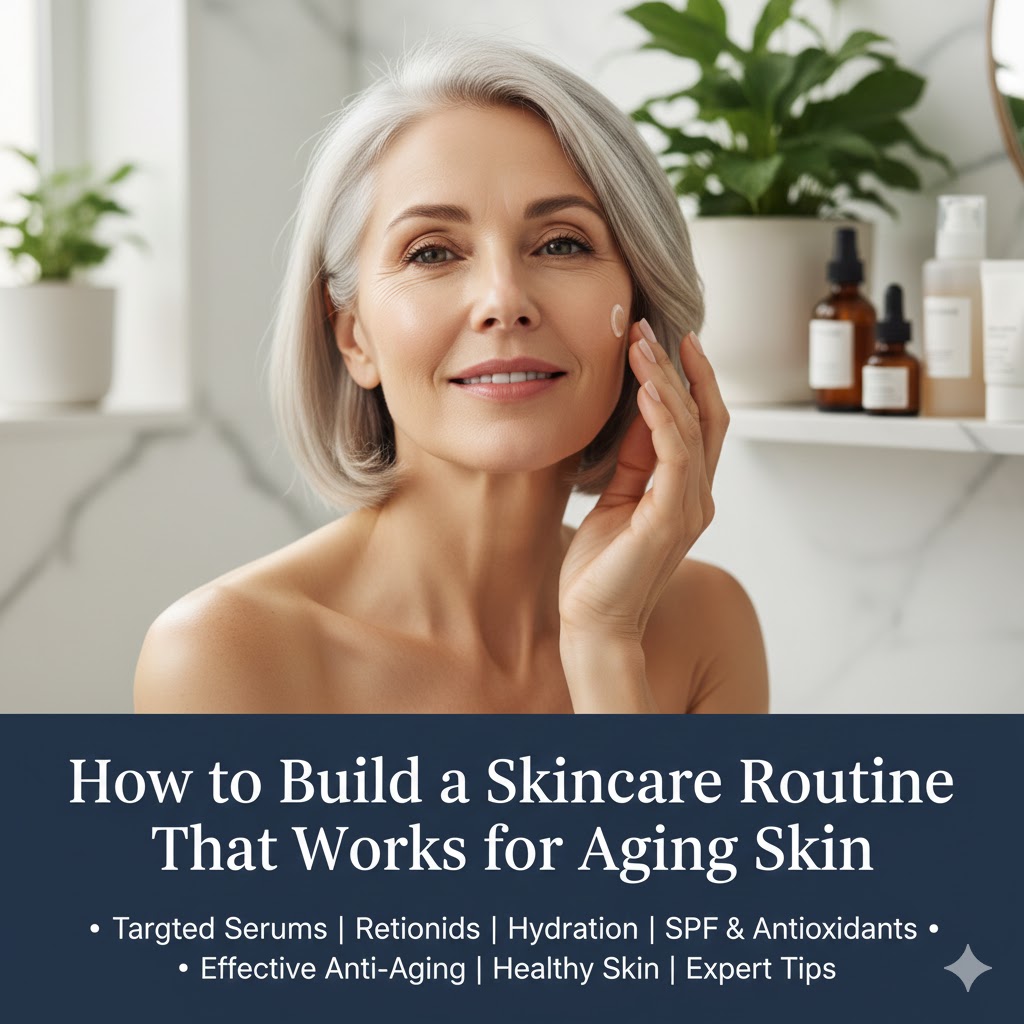 How to Build a Skincare Routine That Works for Aging Skin