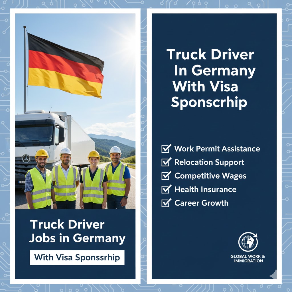 Truck Driver Jobs in Germany with Visa sponsorship